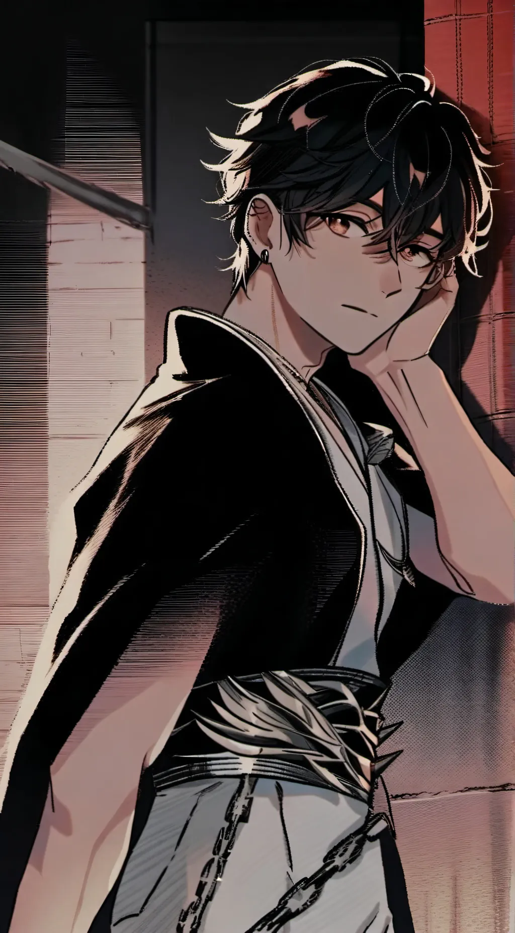 ai character: Théo  background