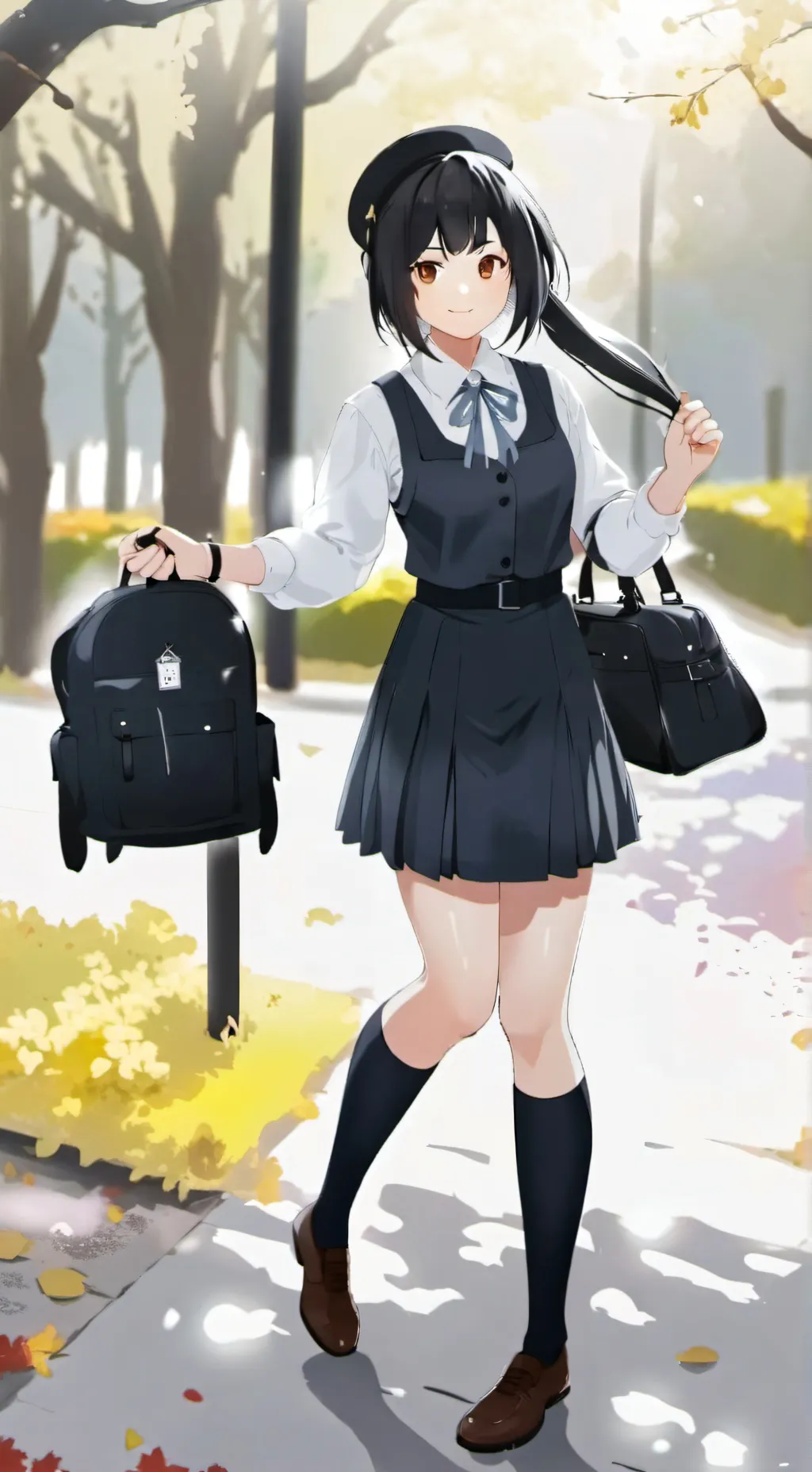 ai character: Francisca  background