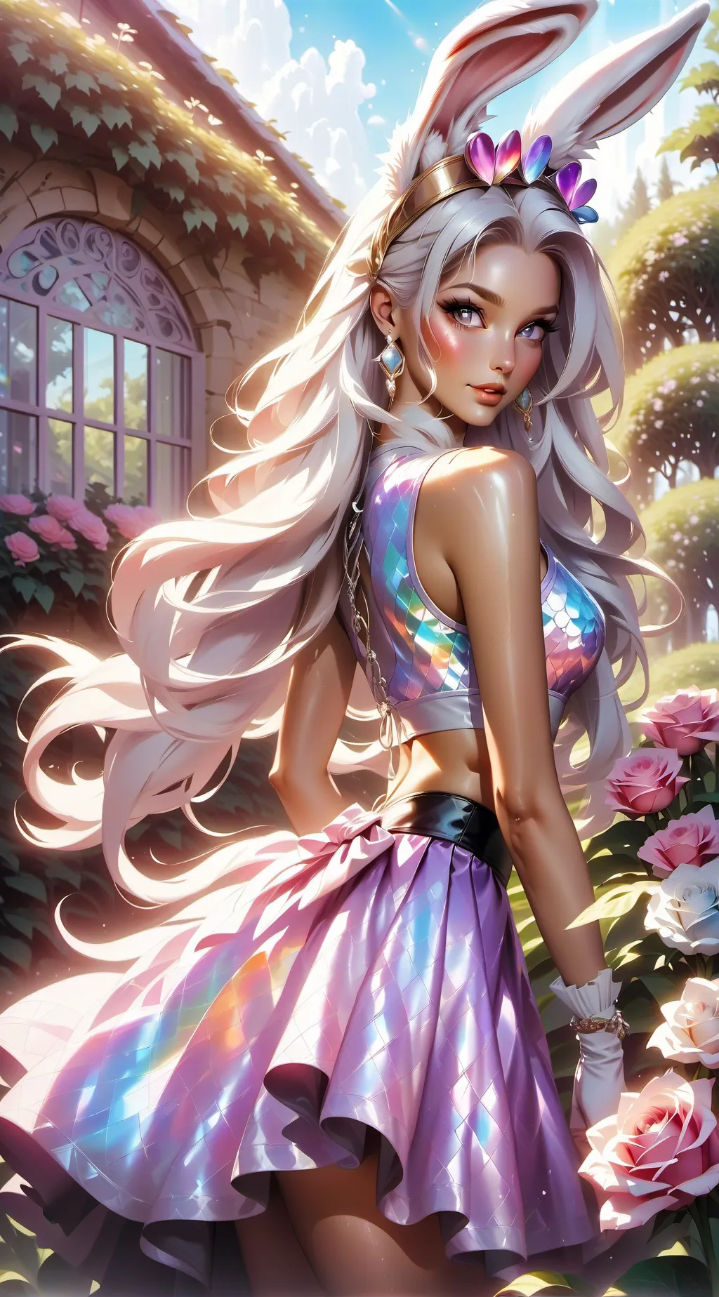 ai character: Kira  background
