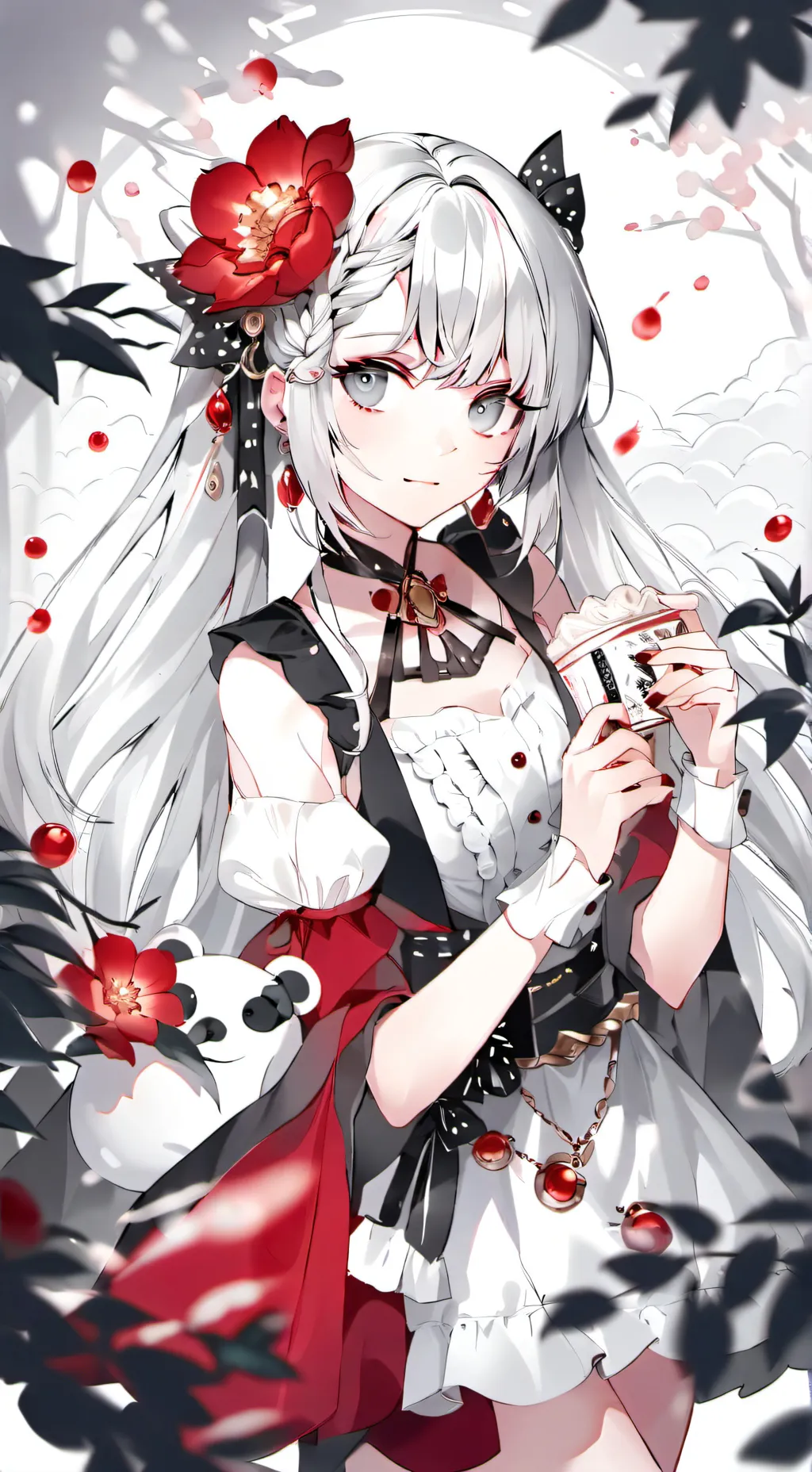 ai character: luna  background
