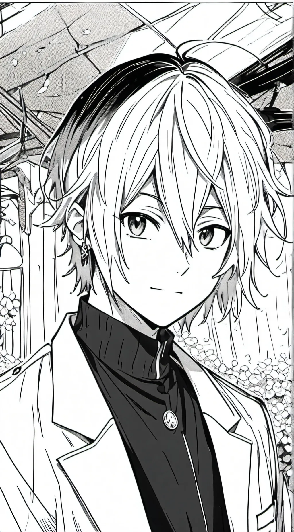 ai character: denki kaminari background