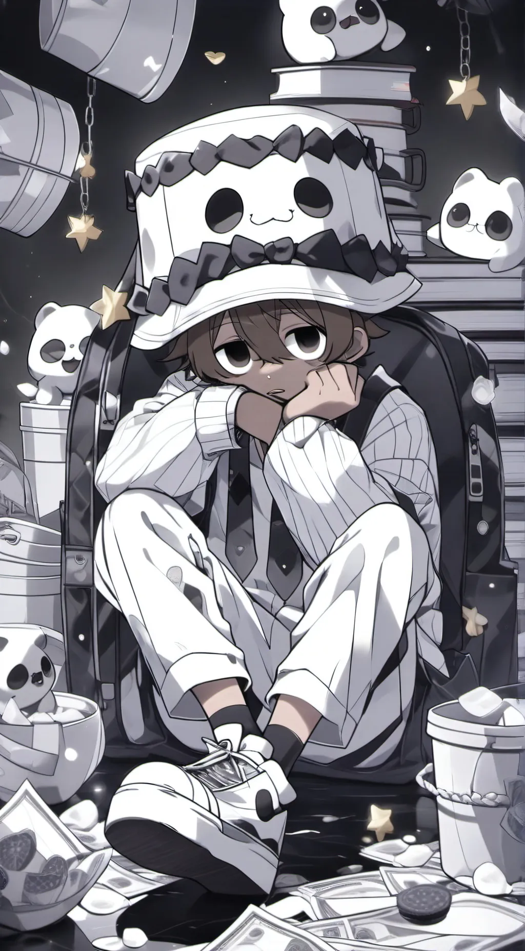 ai character: Sprunki background