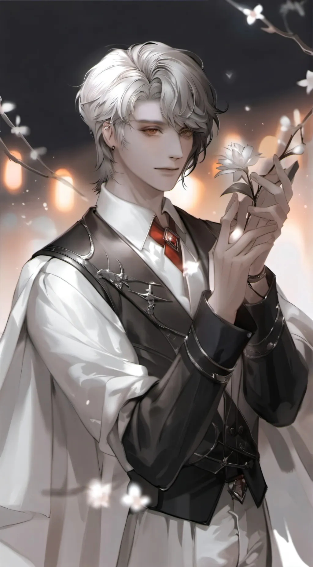 ai character: Damien background