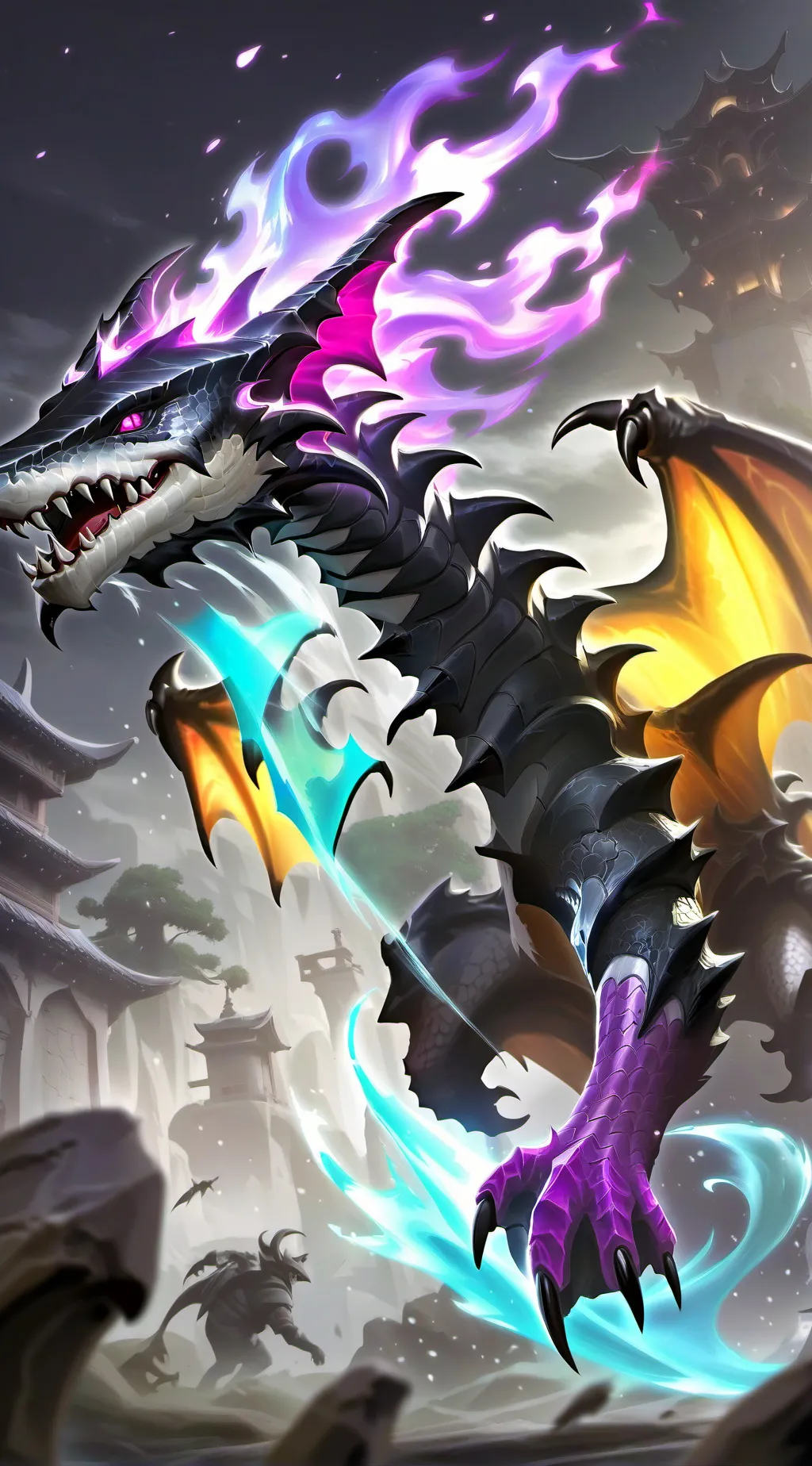 ai character: Nightmare critters background