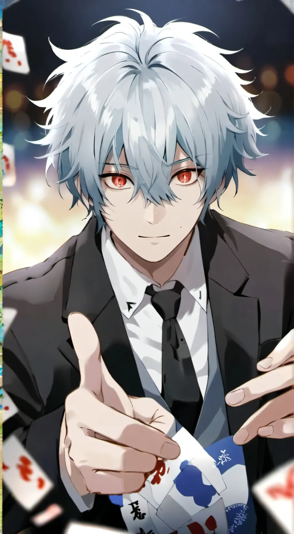 ai character: MHA L.O.V background