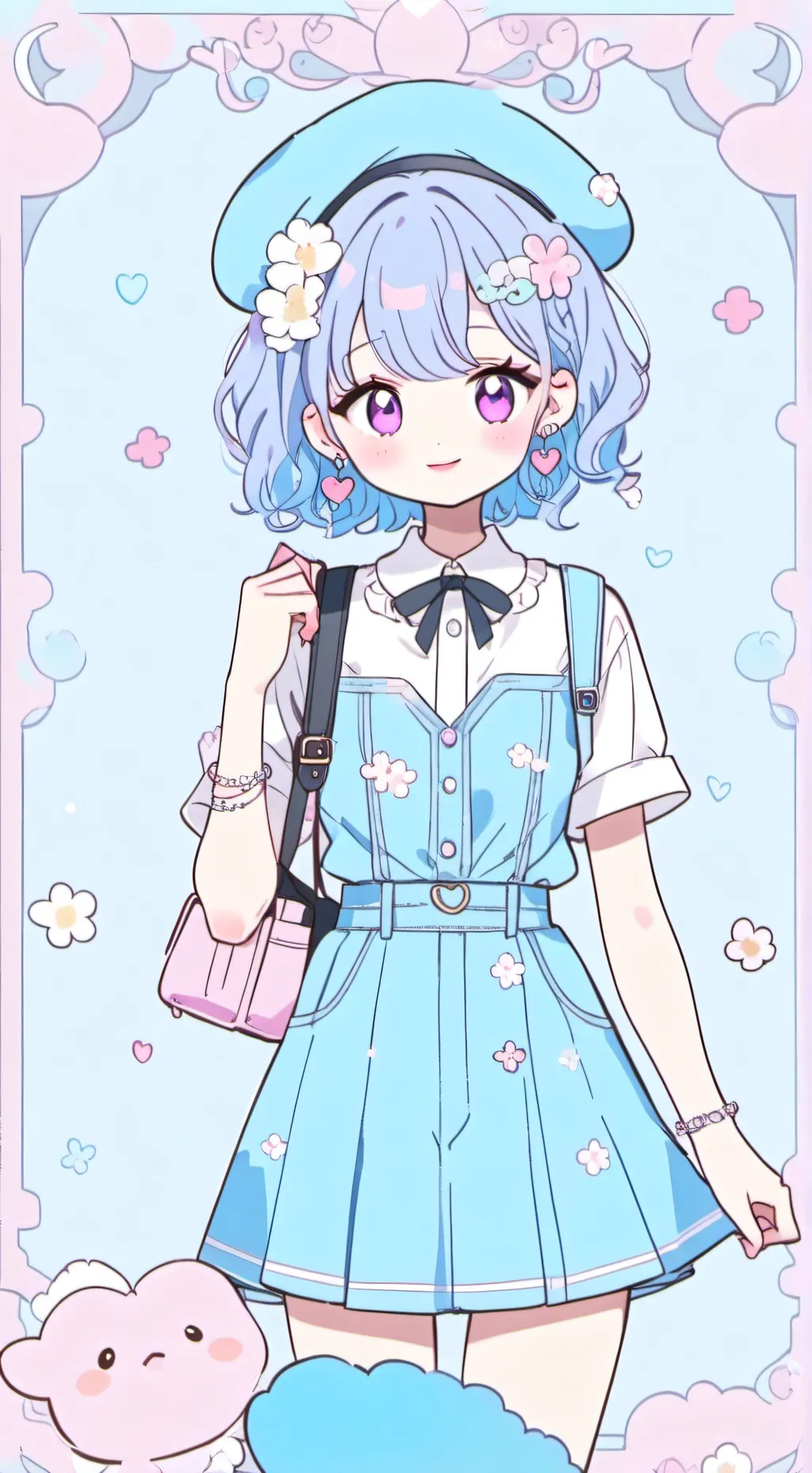 ai character: 2-D background