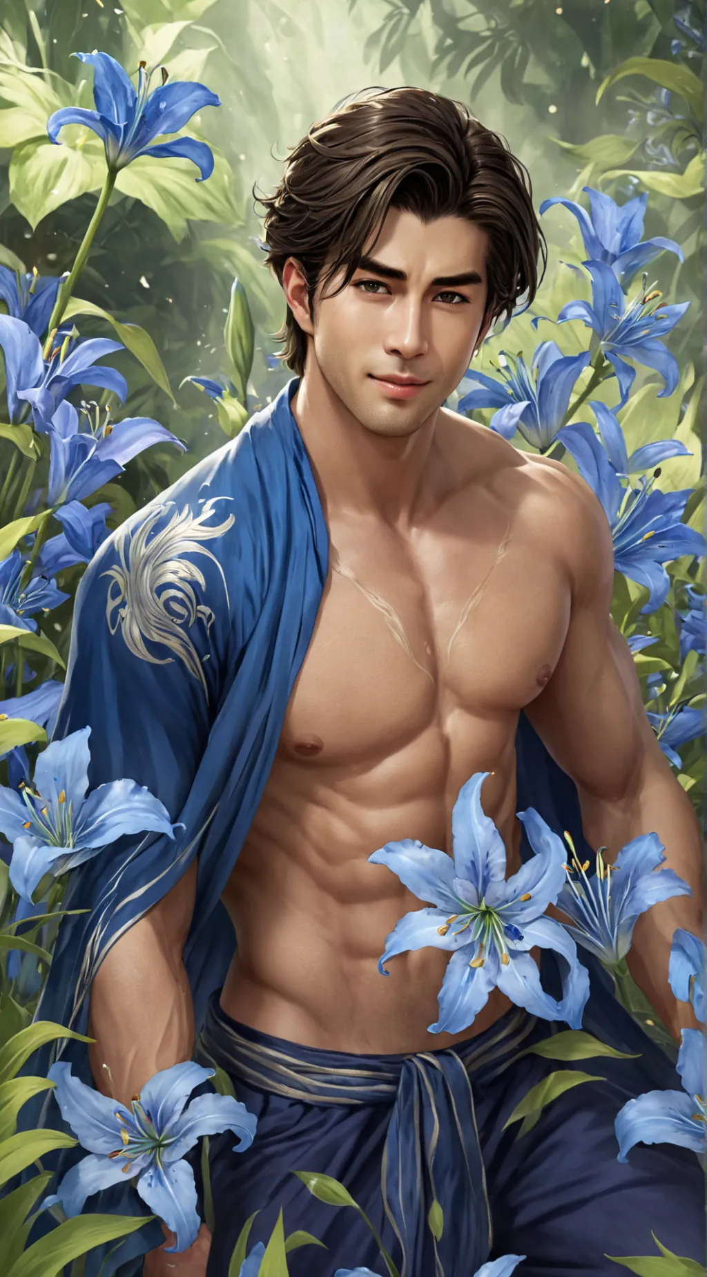 ai character: Nereo background