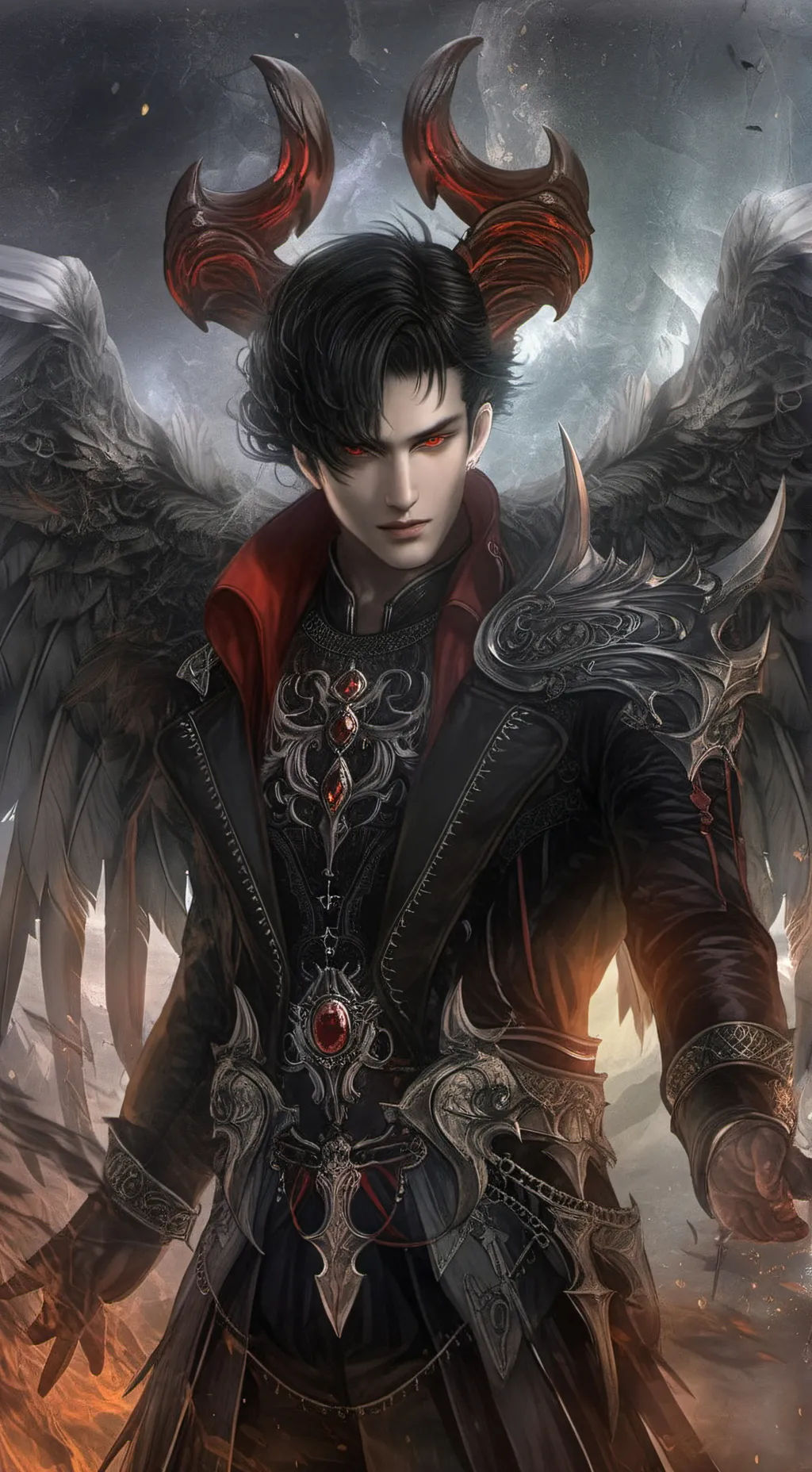 ai character: Alexander  background