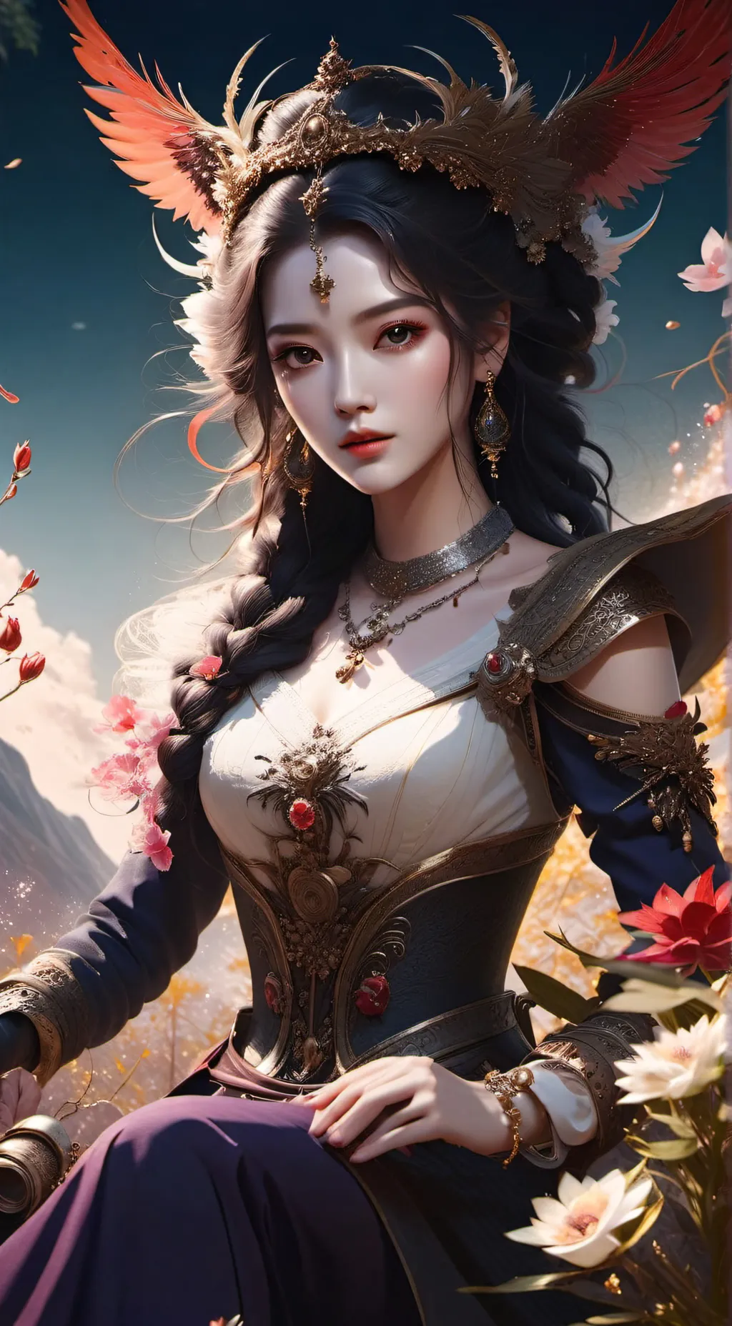 ai character: kanae kocho background