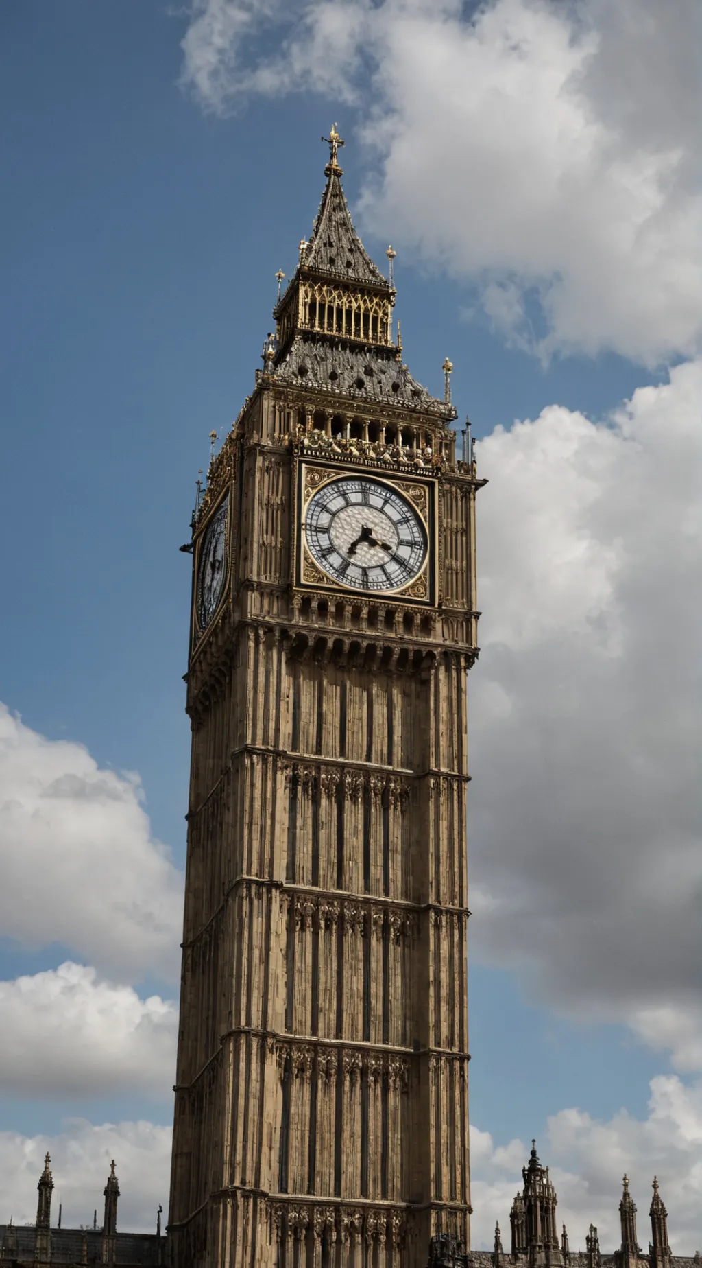 ai character: big ben background