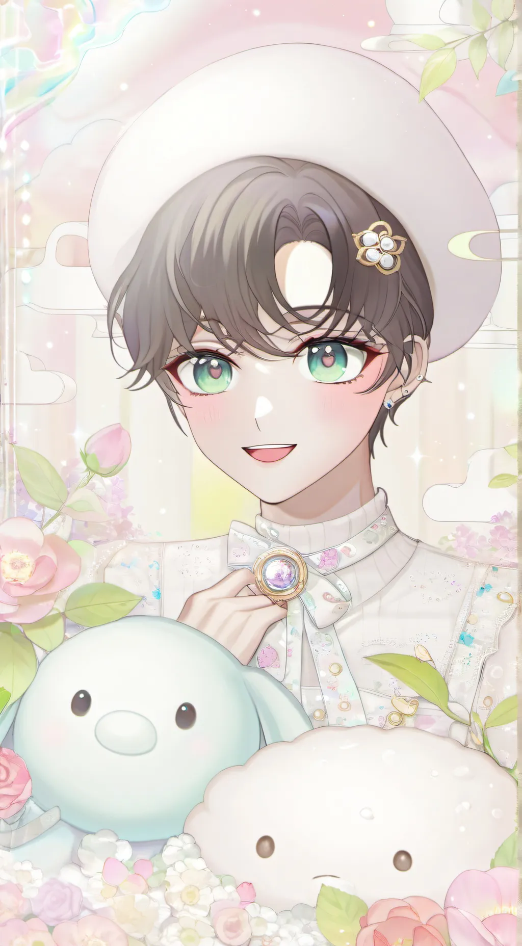 ai character: Damien background