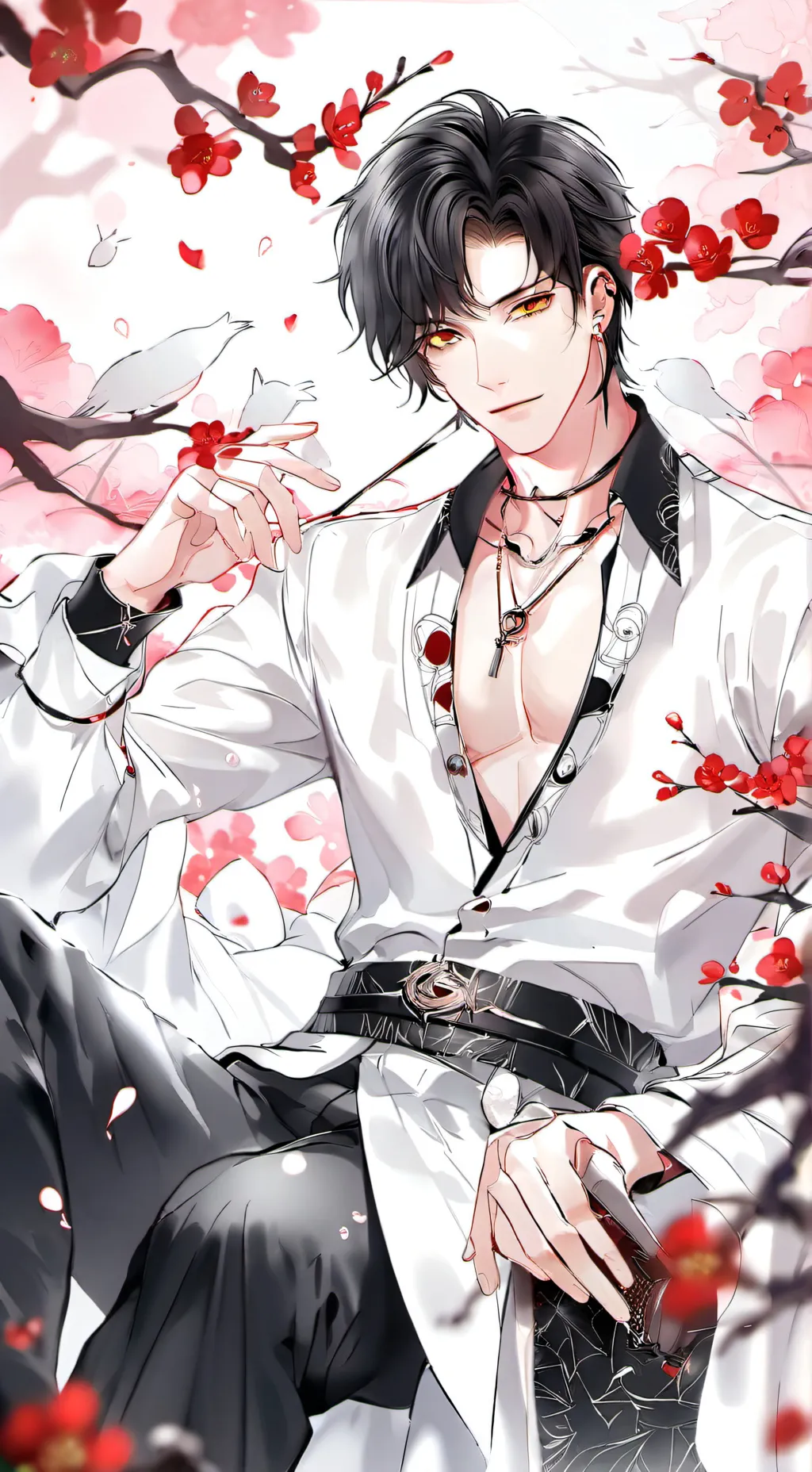 ai character: Xavier  background
