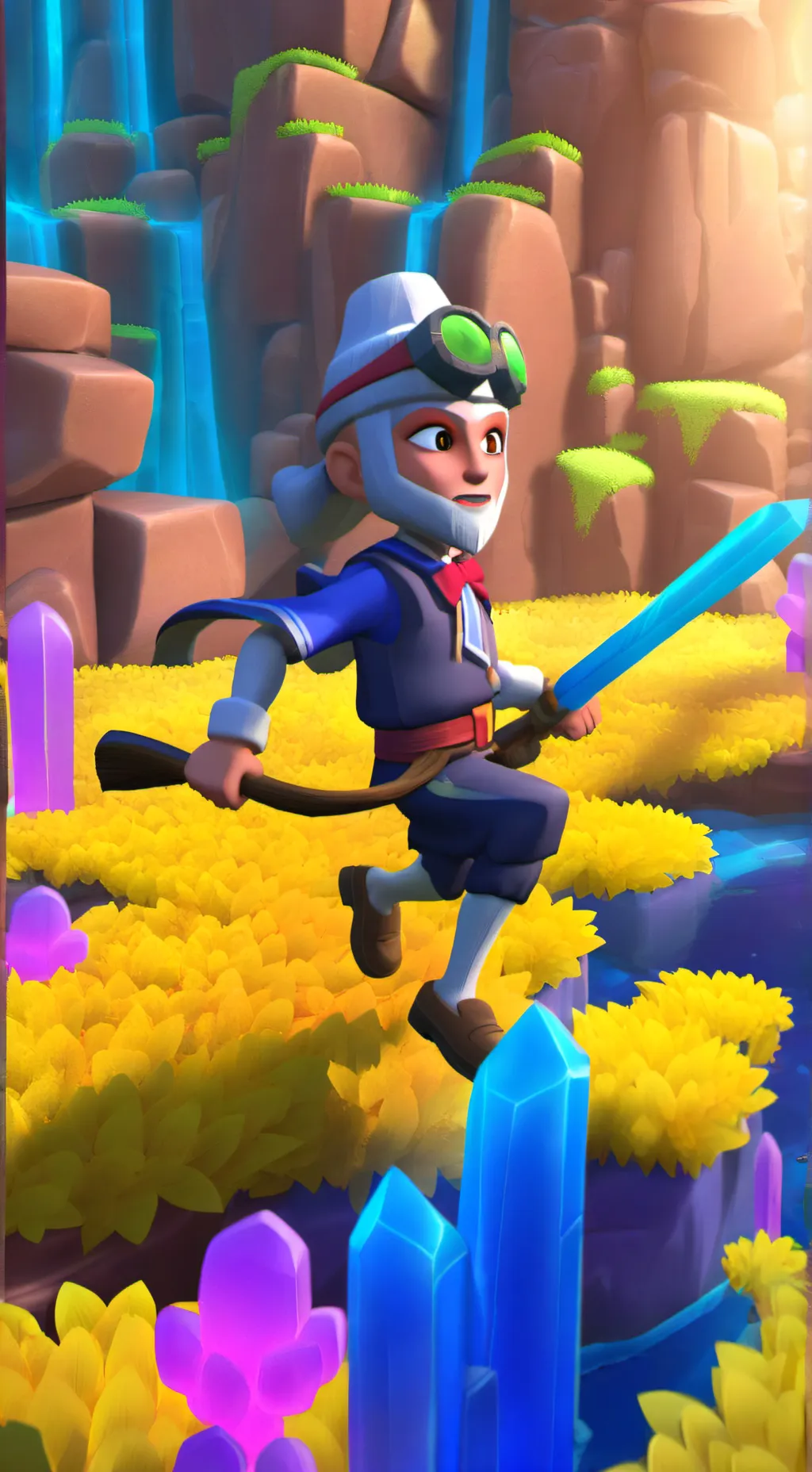 ai character: Аврора background