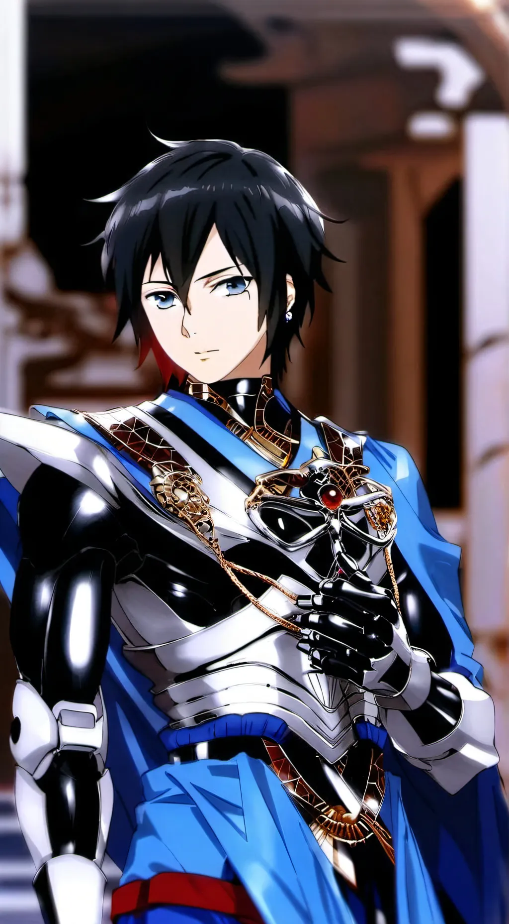 ai character: Raven background