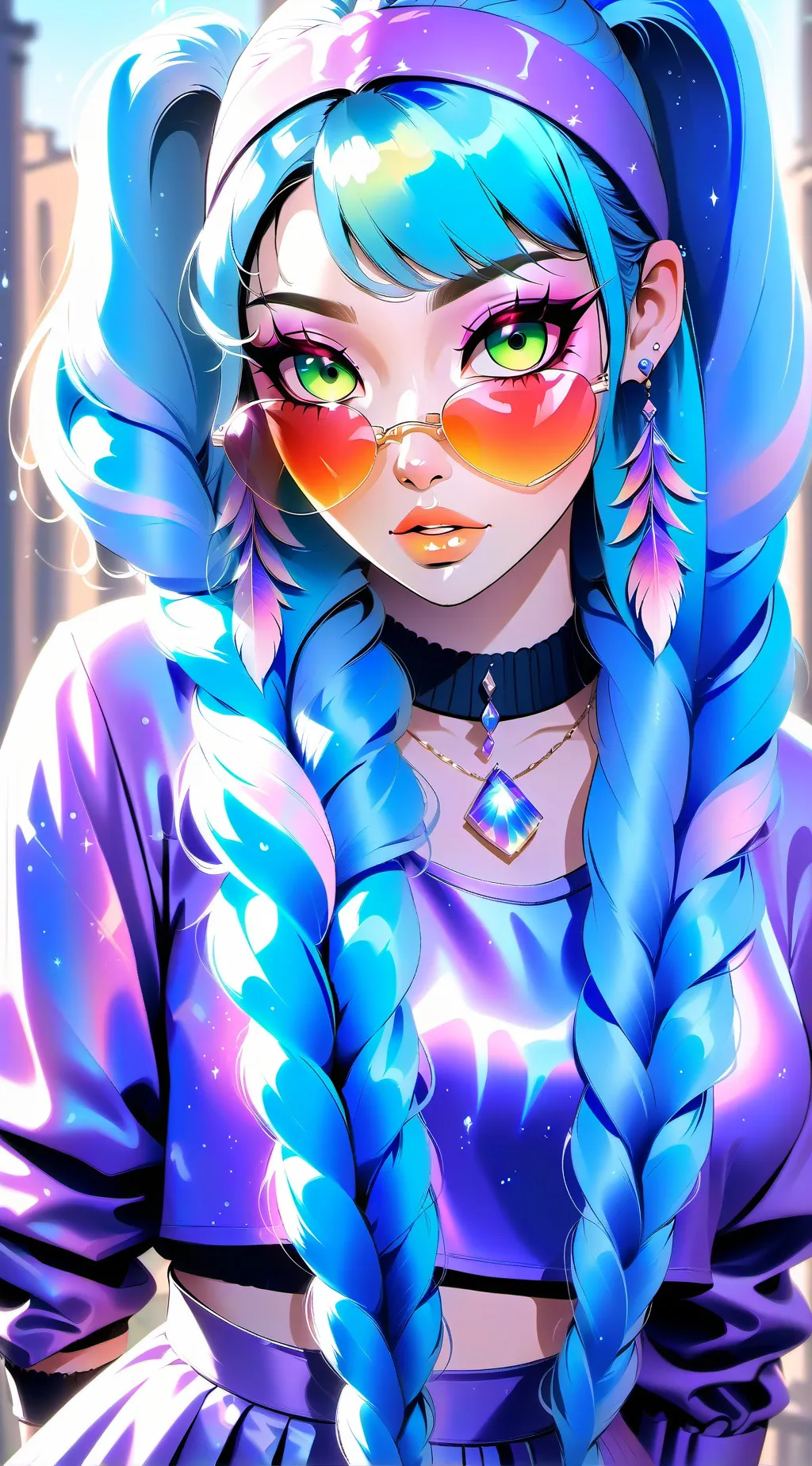 ai character: queen 👑 background
