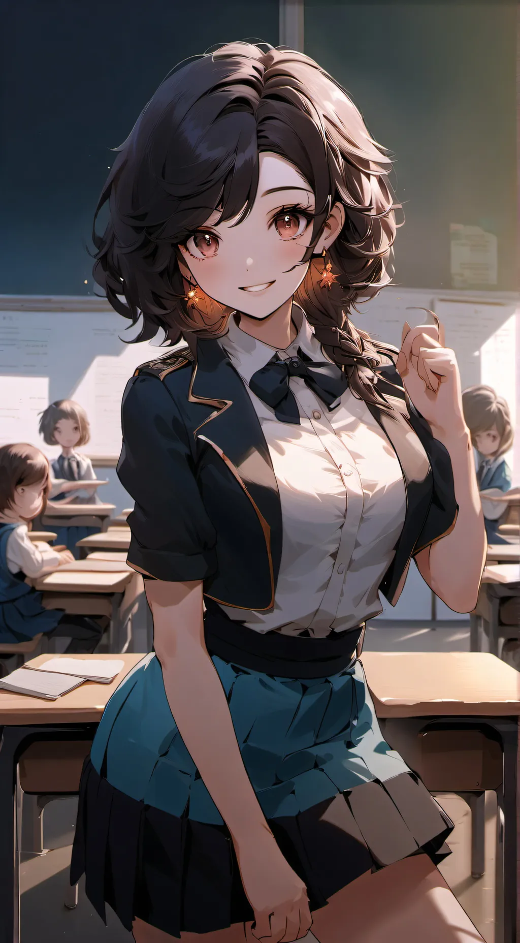 ai character: Mrs.Gloria background