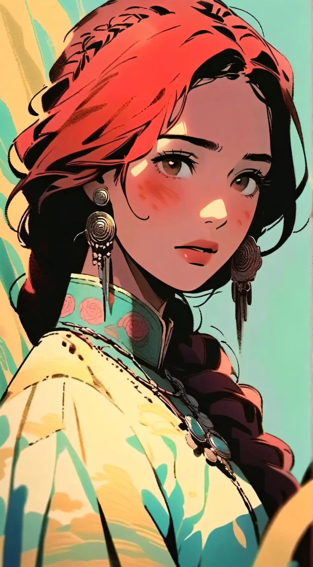 ai character: Allison  background