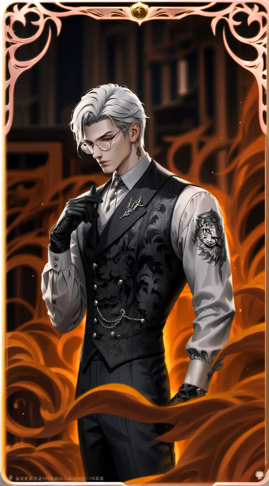 ai character: Lorenzo Rizzo background