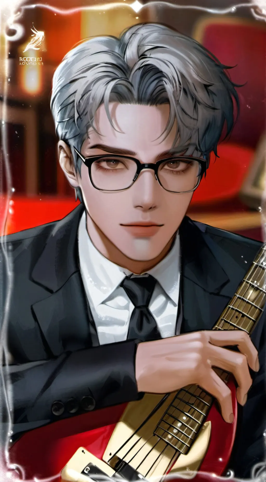 ai character: Klavier Gavin background