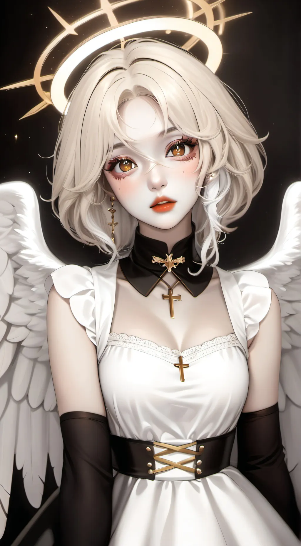 ai character: angel  background
