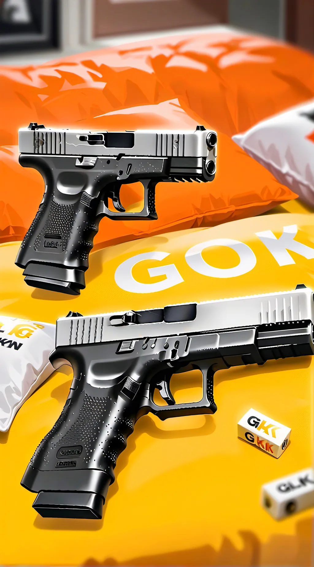 ai character: Gun background