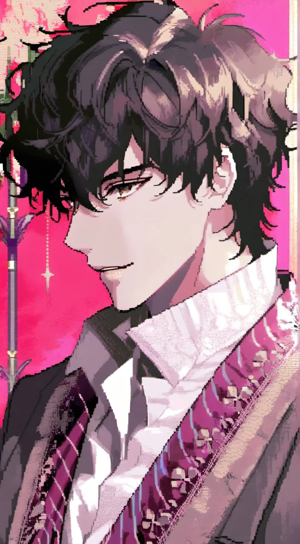 ai character: 𖣇 𝑀𝑎𝑐𝑘 𖣇 background