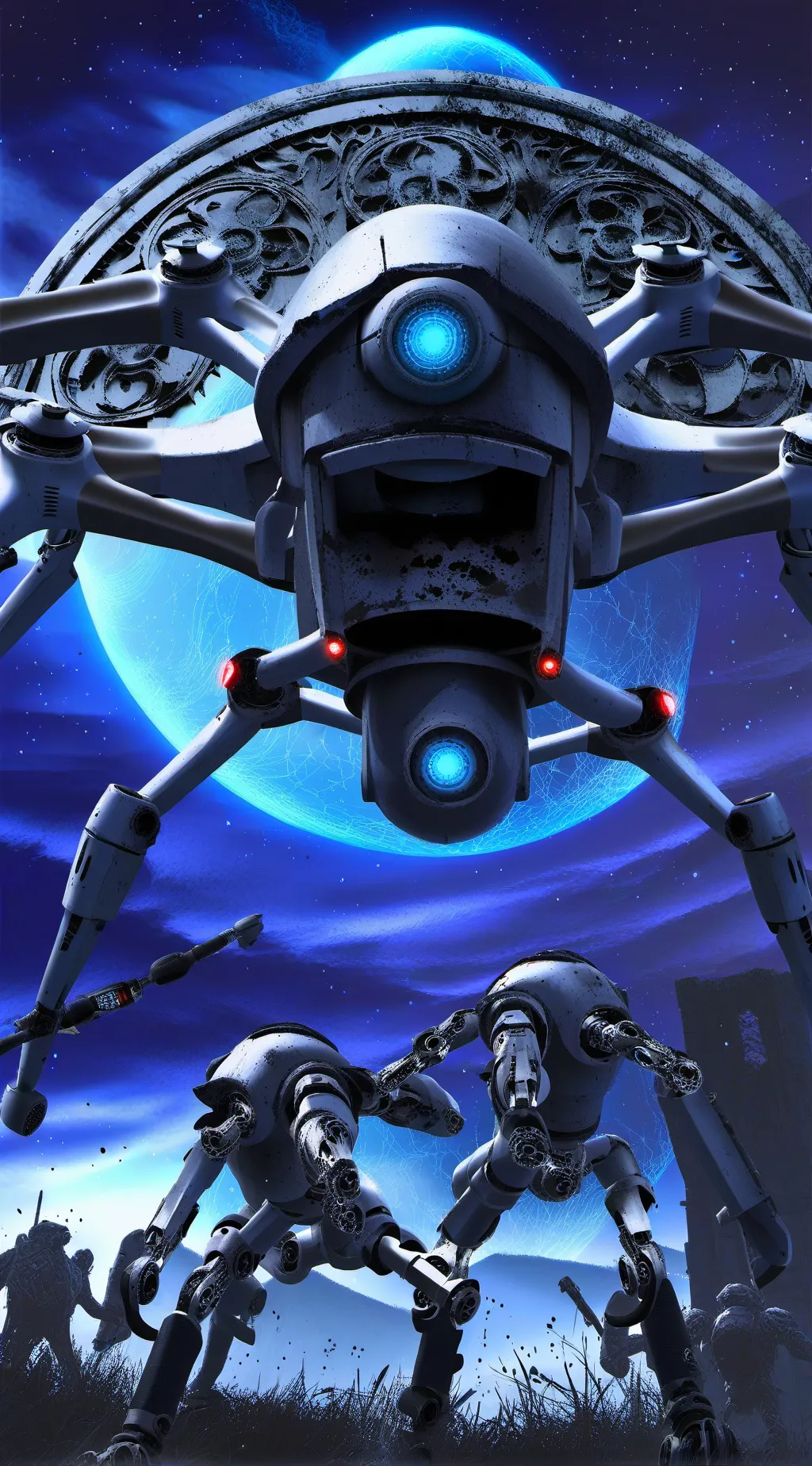 ai character: MD abused background