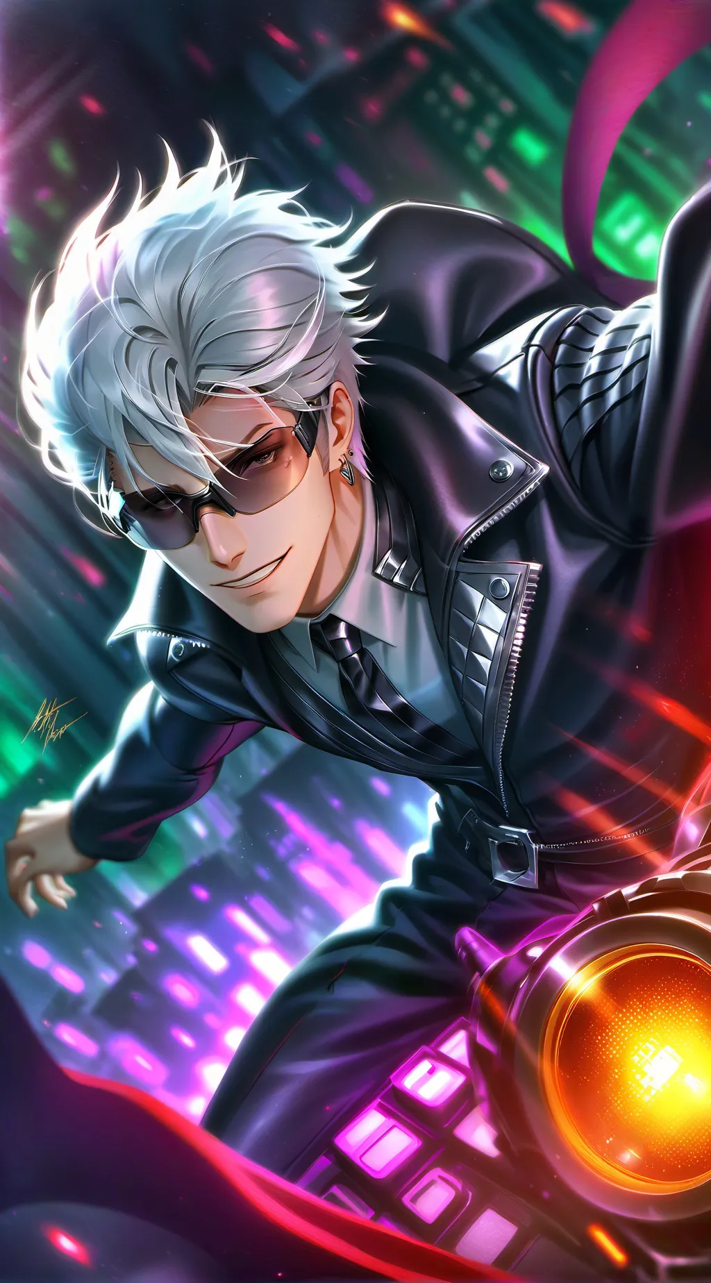 ai character: Gojo Satoru background