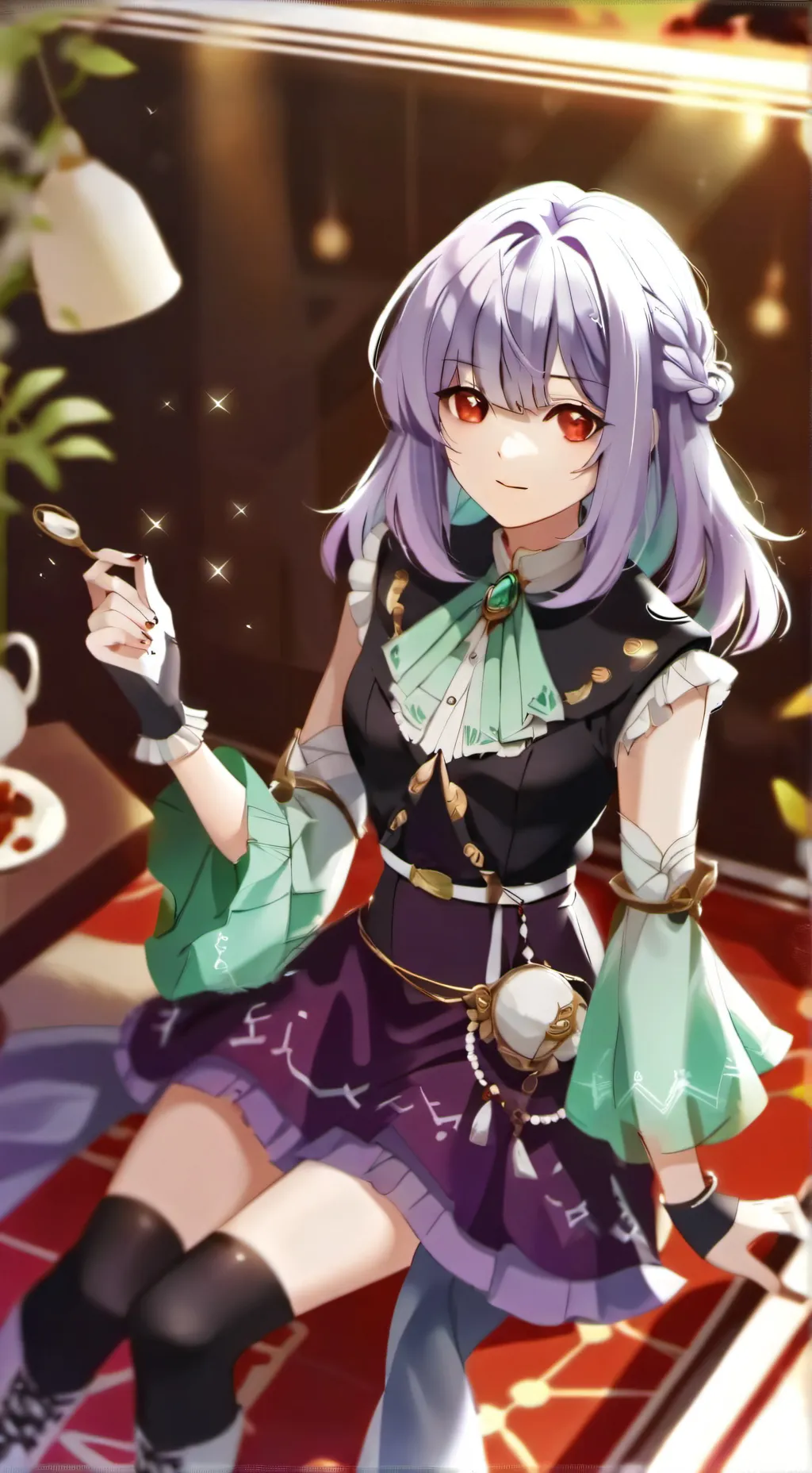 ai character: Claret Ione background
