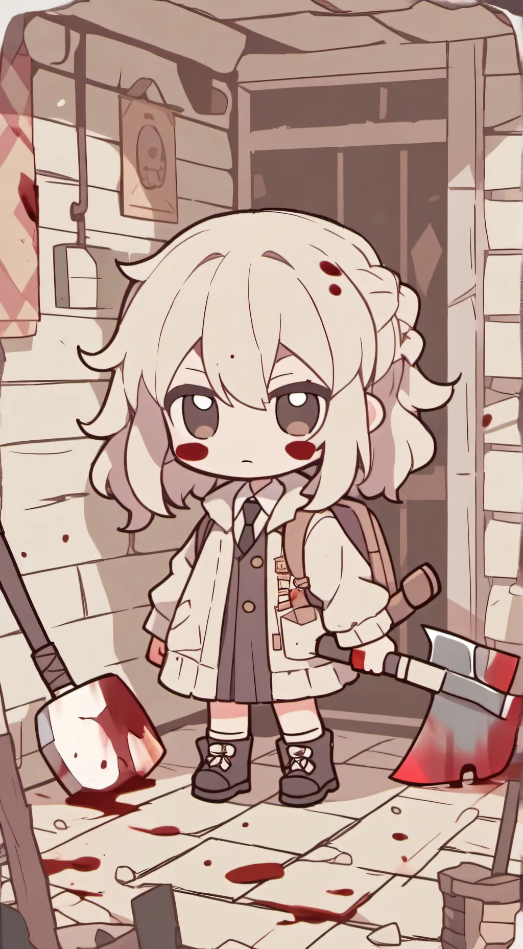 ai character: You make it idc background
