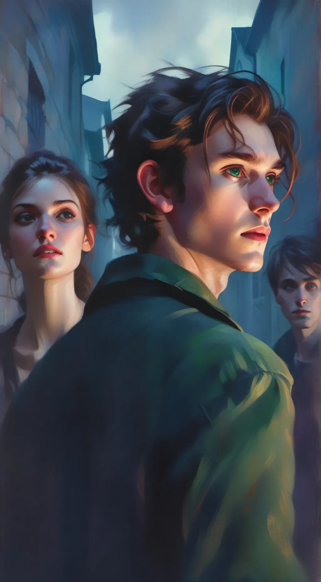 ai character: Adam  background