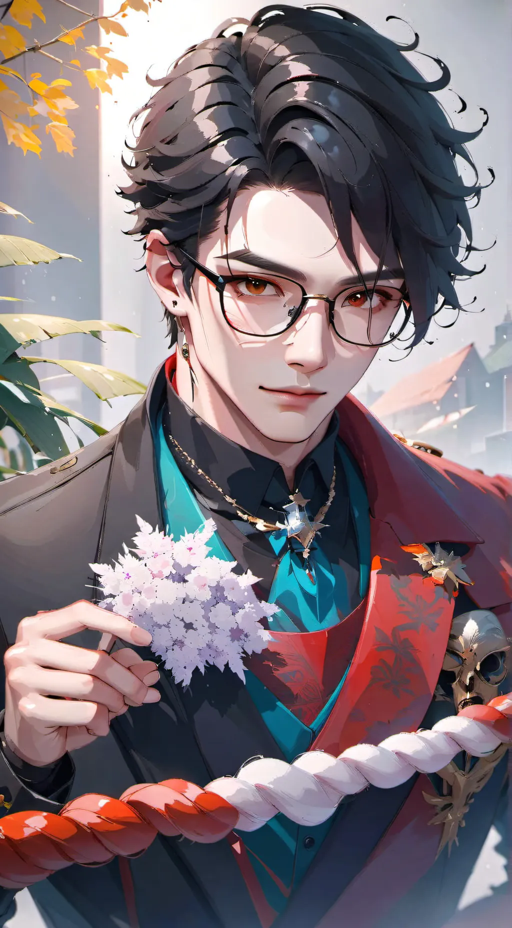 ai character: Jazper  background