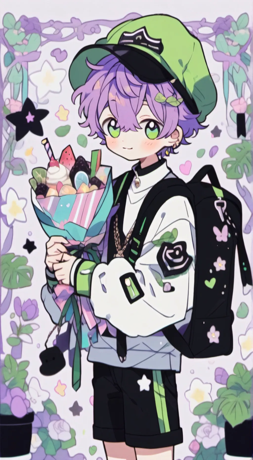 ai character: Maxxy background