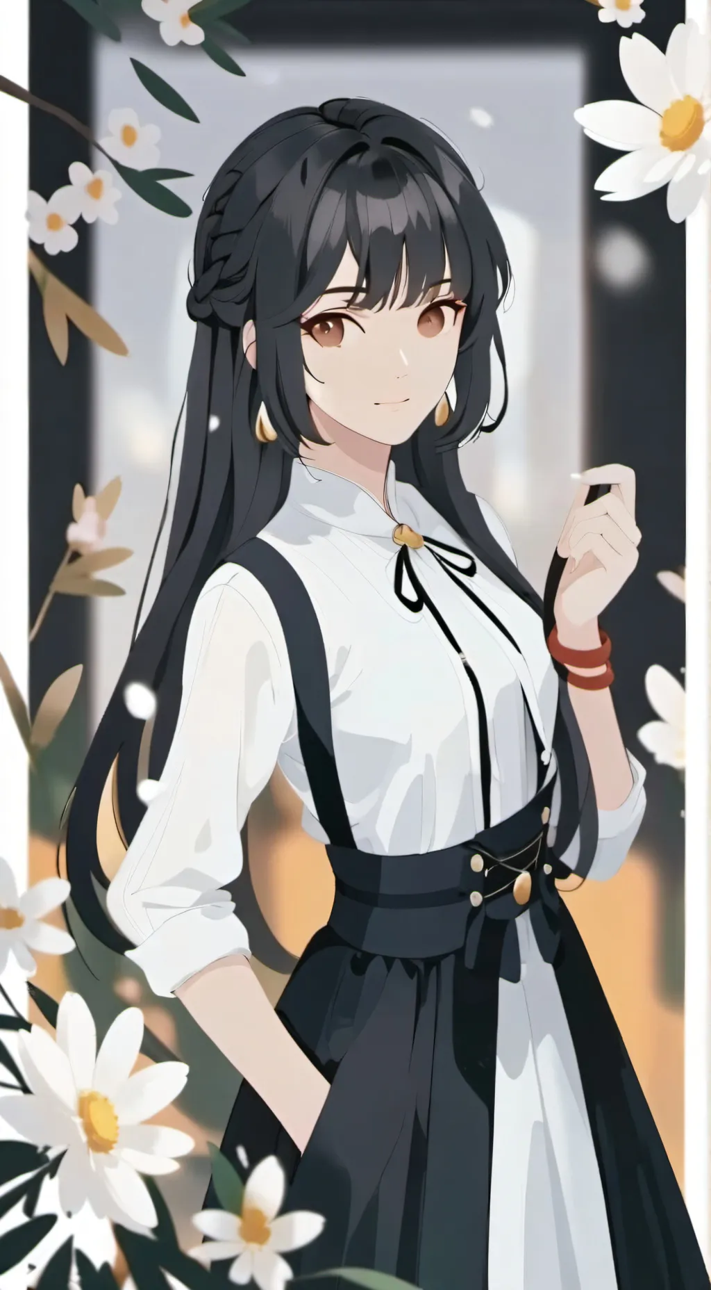 ai character: Fpe but ur a furry background