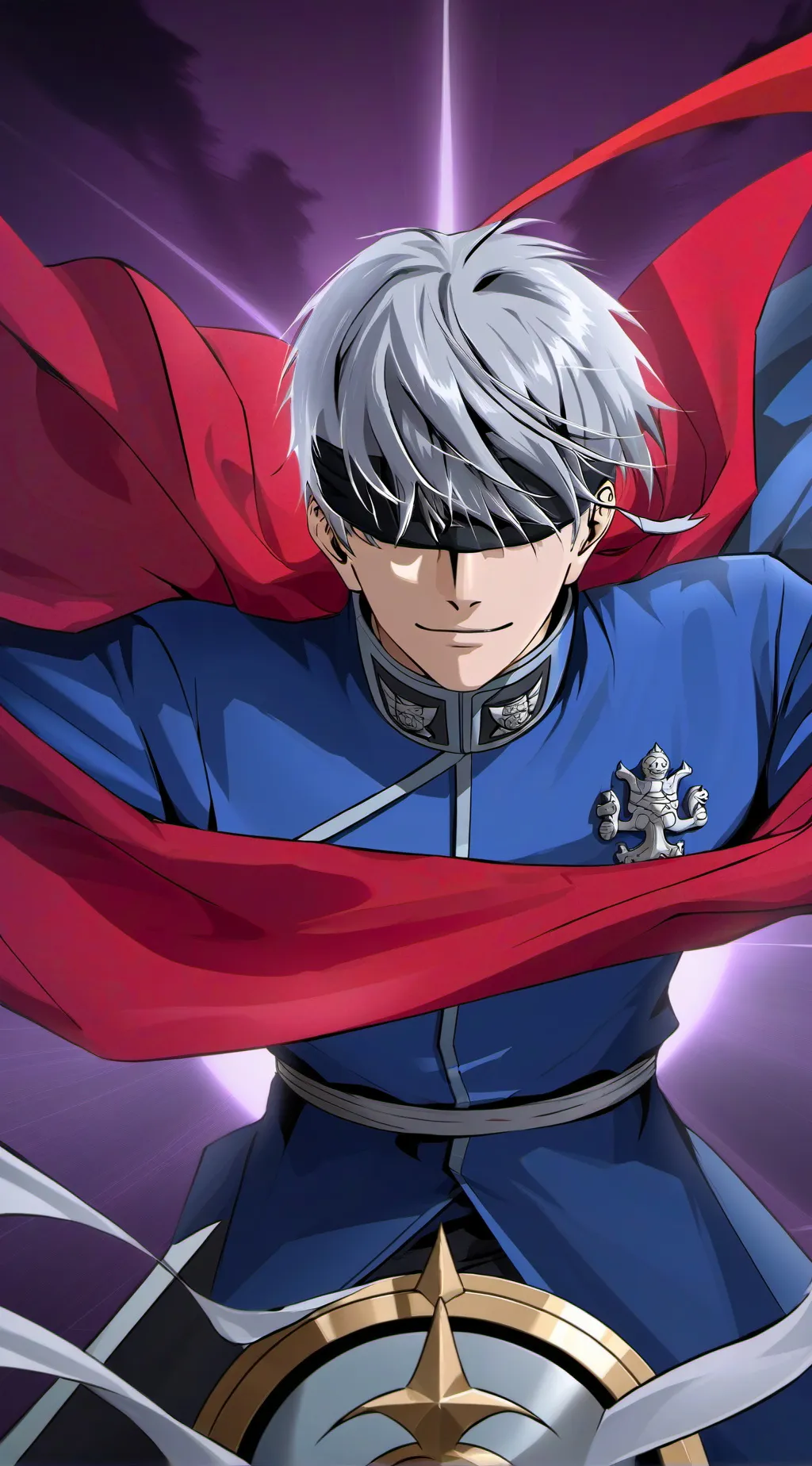 ai character: Gojo Satoru background