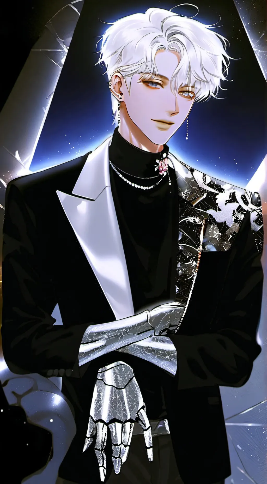 ai character: Dimond Raftcler background