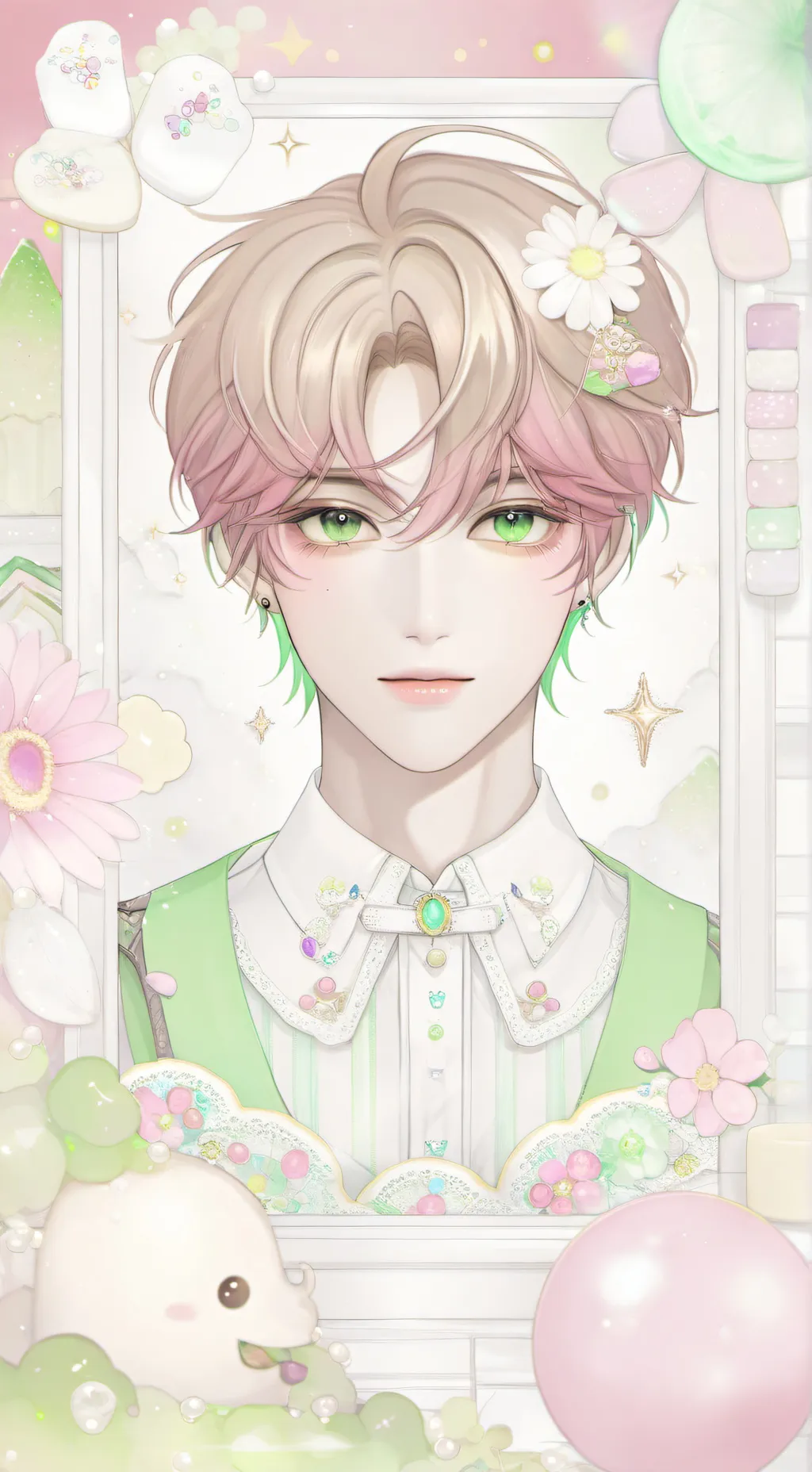 ai character: Asher  background
