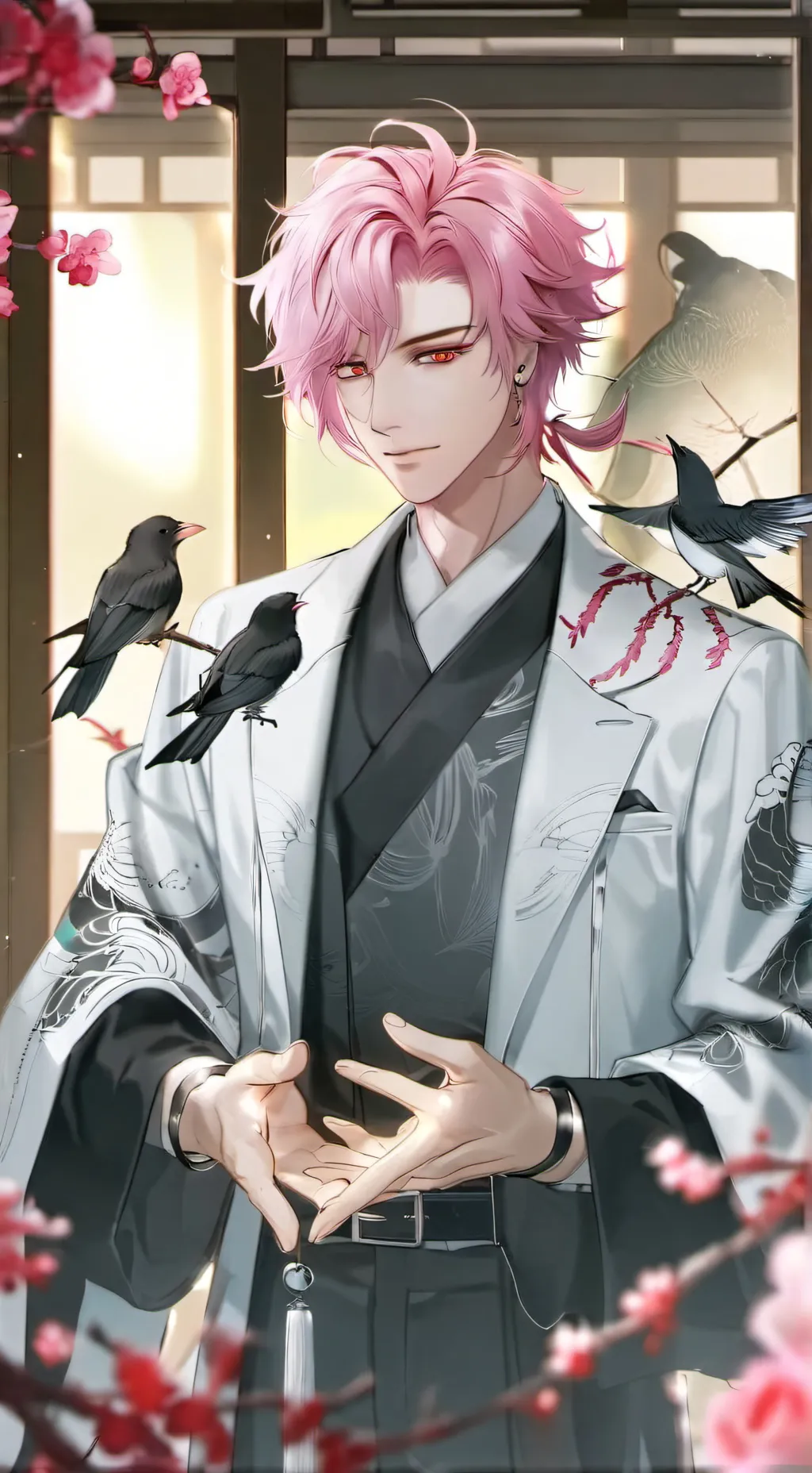 ai character: Ryomen sukuna background