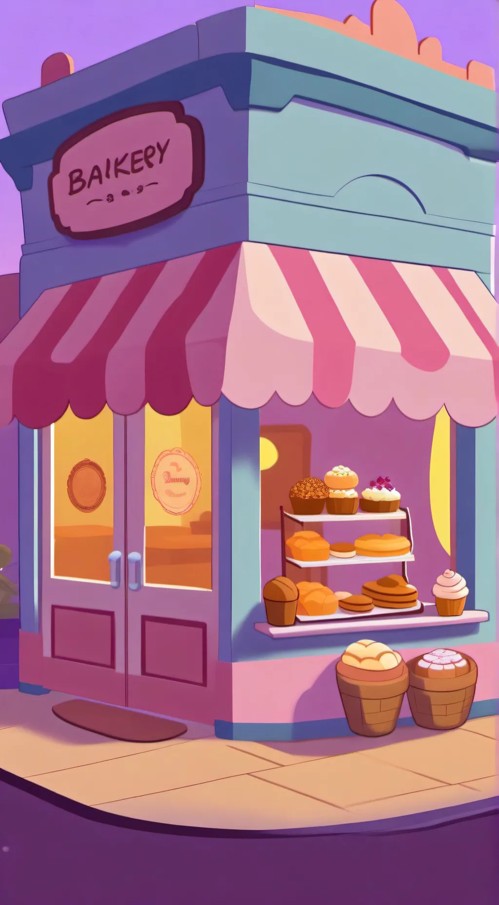 ai character: Bakery master background