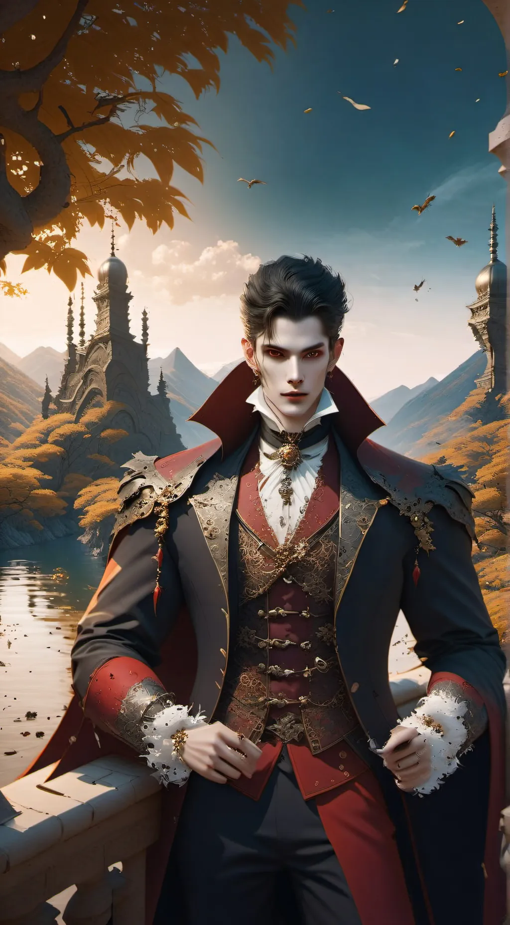 ai character: Vampire background