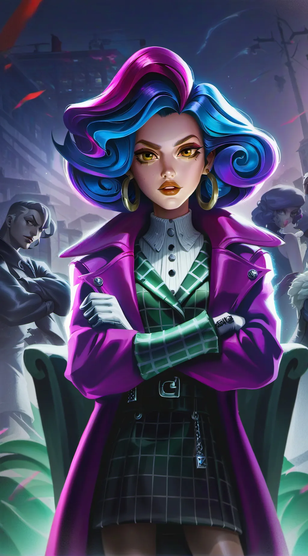 ai character: Fashion Dictator background