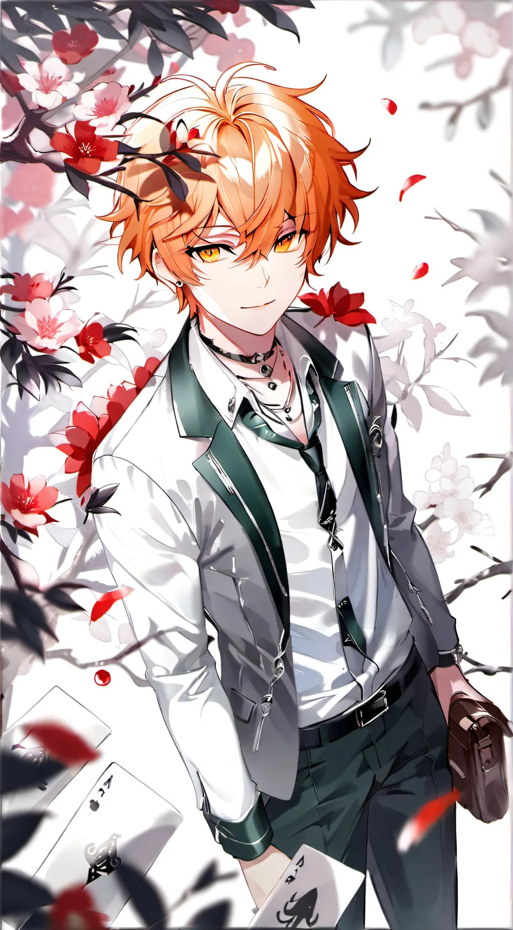 ai character: Gary oak (: background