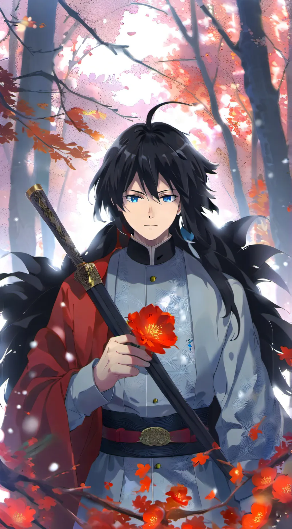 ai character: Hashira background