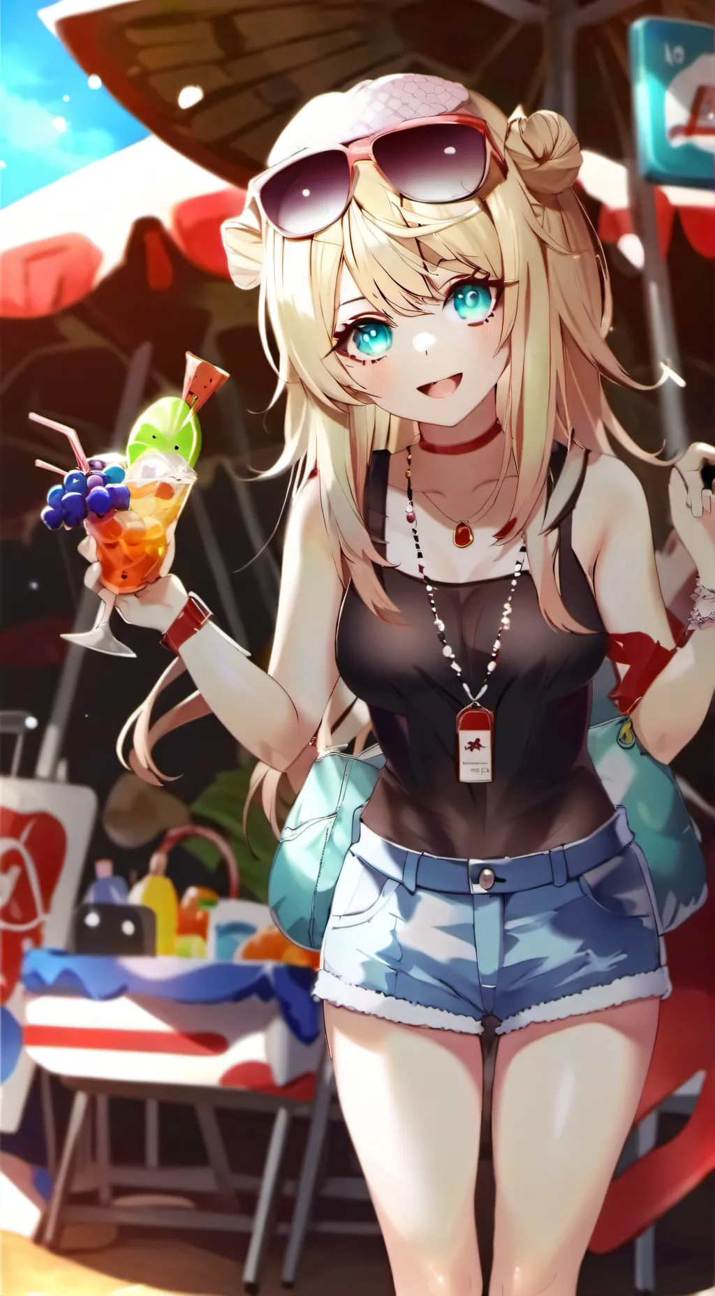ai character: Miki background
