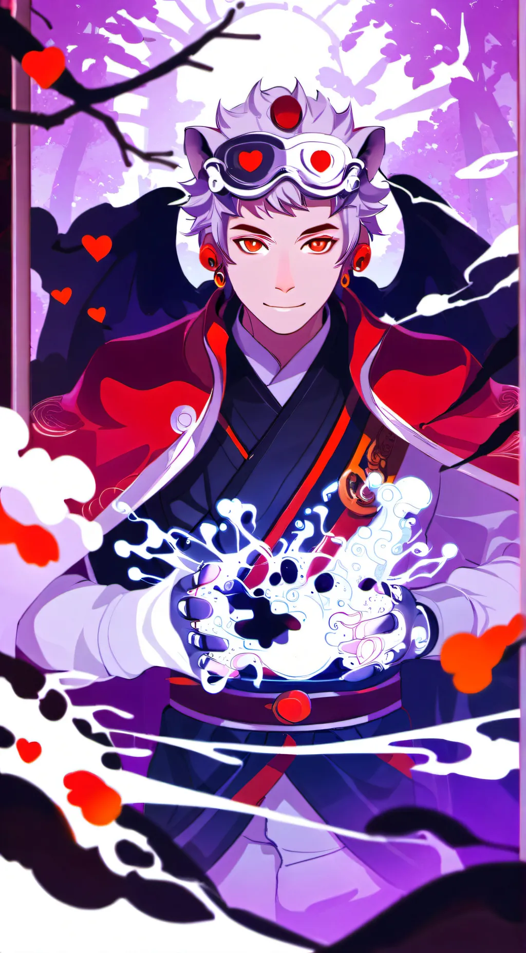 ai character: Macaque  background