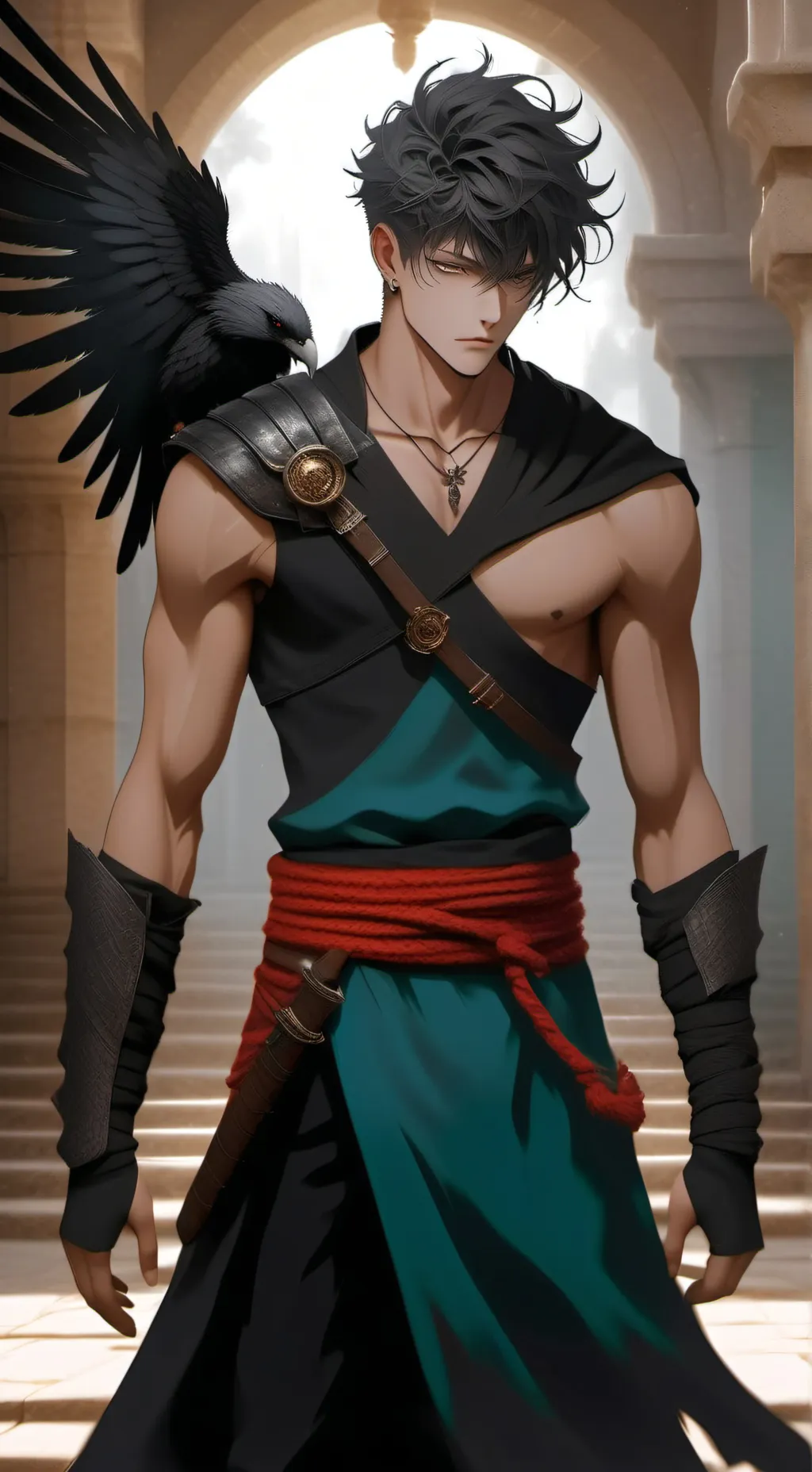 ai character: Shadow background