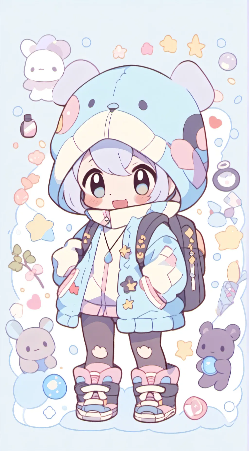 ai character: Alliana. background