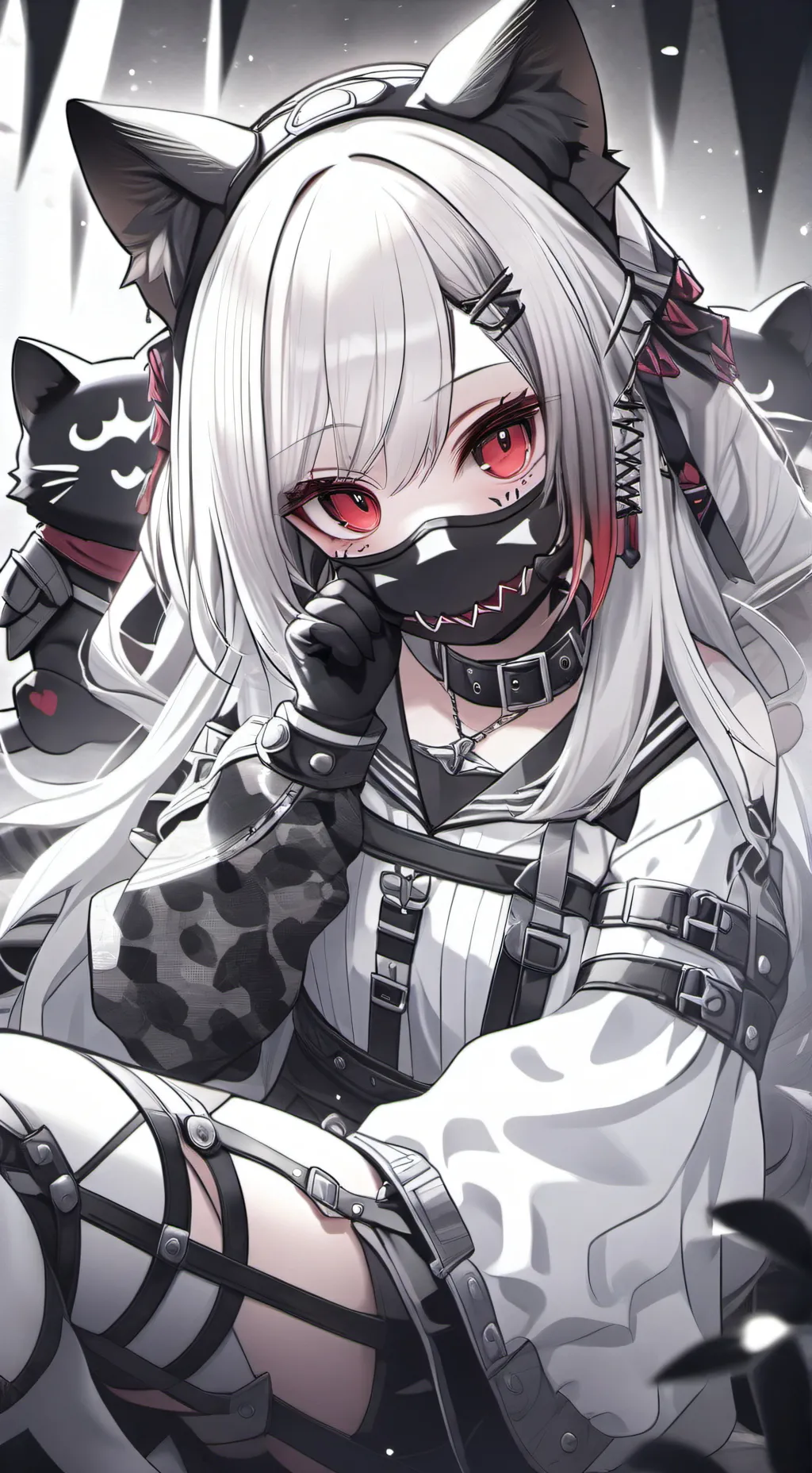 ai character: Rutherfordium  background