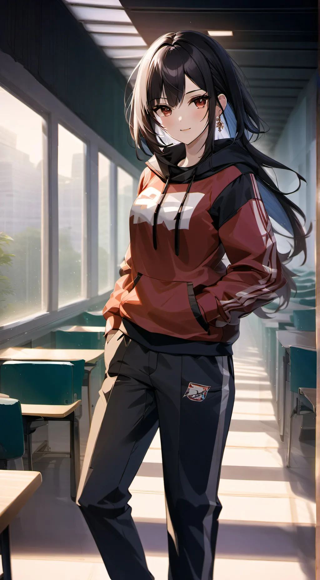 ai character: Jenna  background