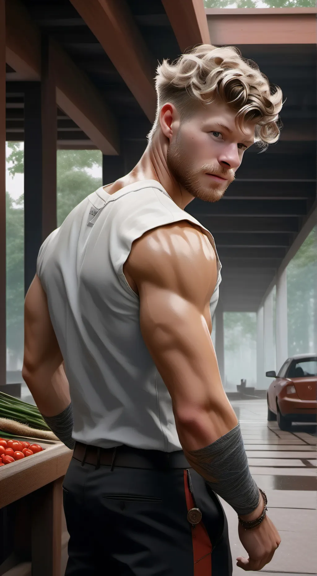 ai character: Daniel hill background